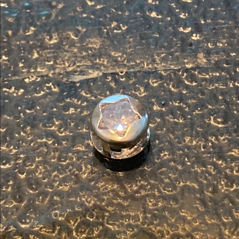 PERÚ SILVER Slider charm star